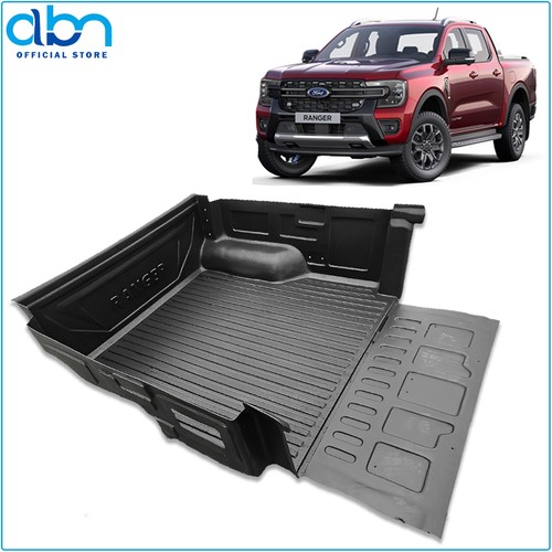 Black pickup truck bed liner - bed,