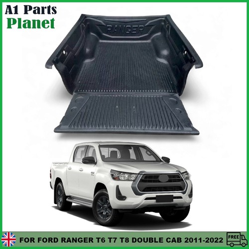 Black pickup truck - truck, liner