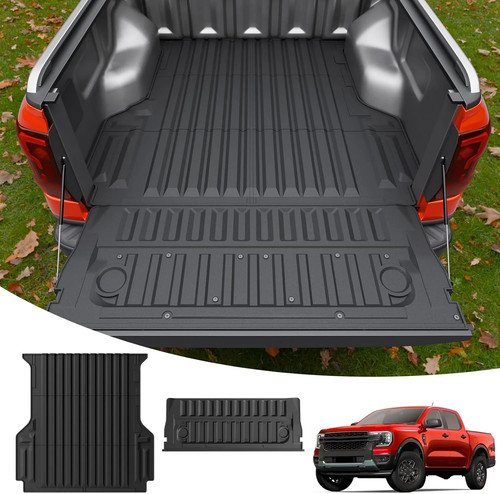 Truck bed mat compatible with - truck,